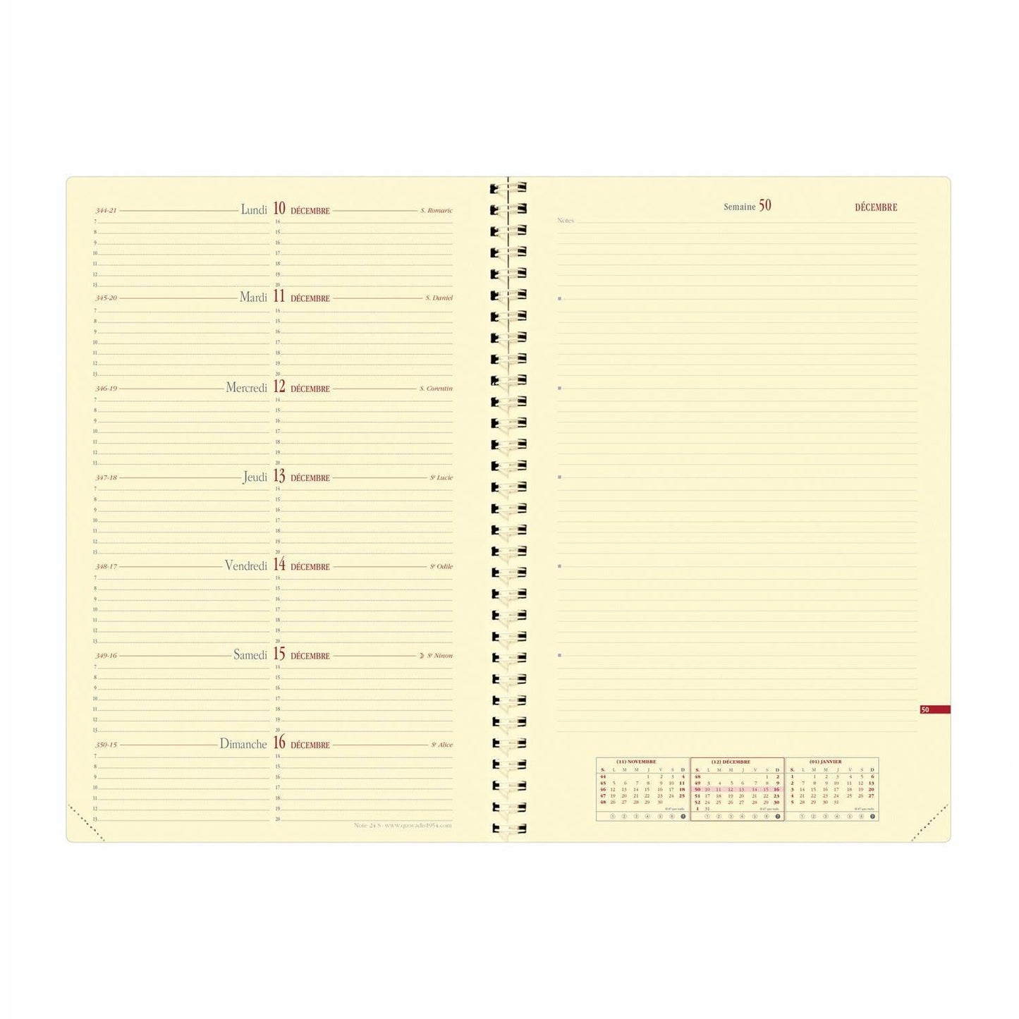 QV Agenda Note 24 S Soho-Agenda-Quo Vadis-Papeterie du Dôme