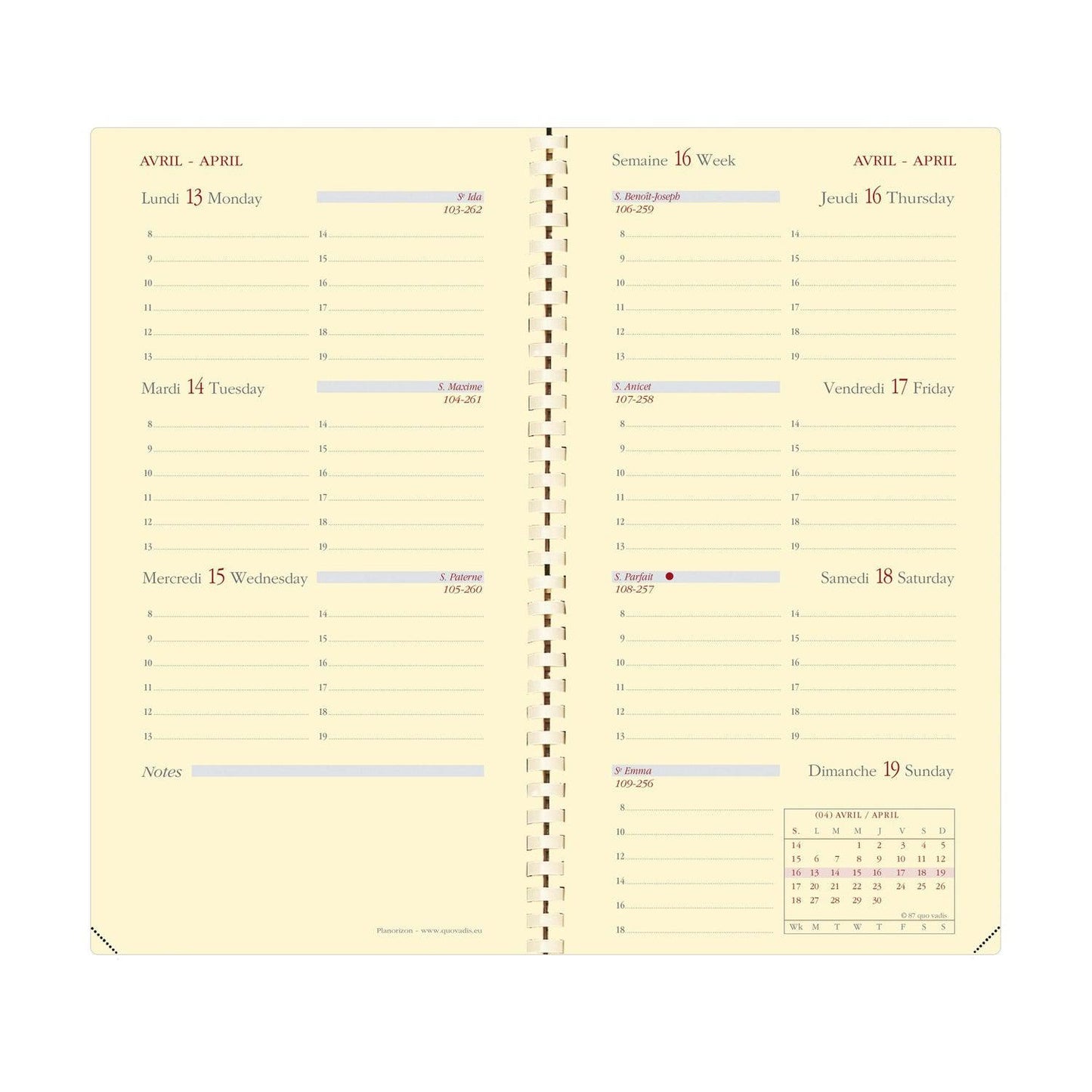 QV Agenda Planorizon Soho-Agenda-Quo Vadis-Papeterie du Dôme