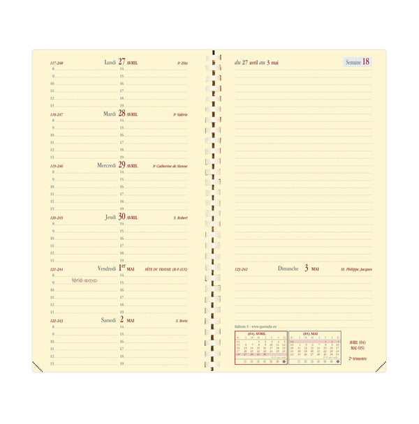 QVD Agenda Italnote S Prestige Marlow-Agenda-Quo Vadis-Papeterie du Dôme