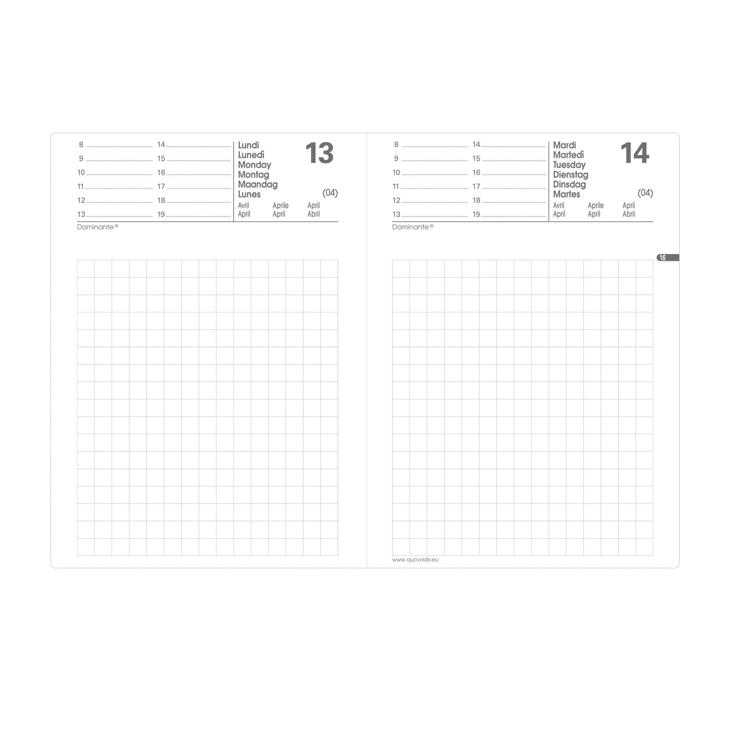 QVD Agenda Maor Baladek-Agenda-Quo Vadis-Papeterie du Dôme