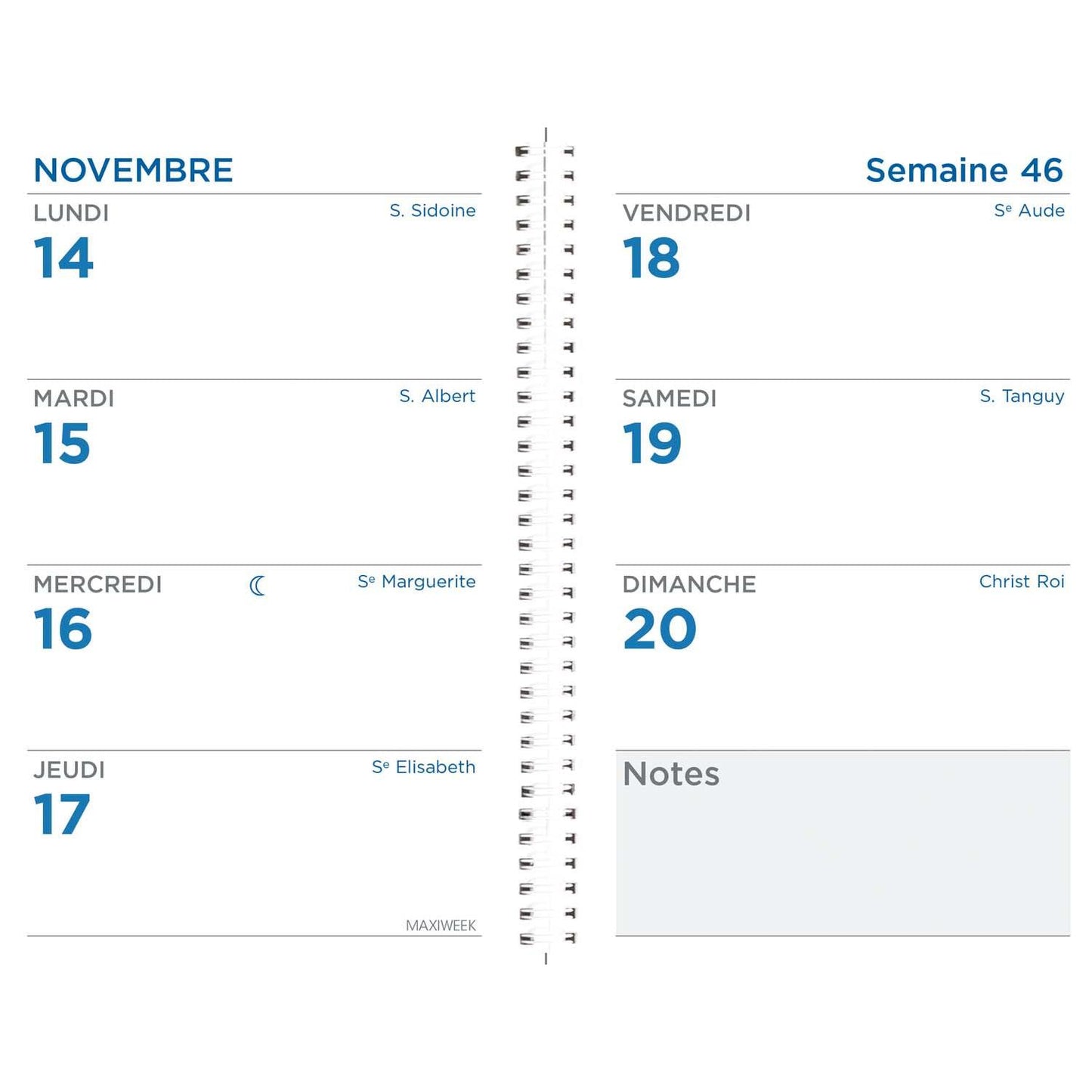 QVD Agenda Maxiweek 1015 Toscana-Agenda-Quo Vadis-Papeterie du Dôme