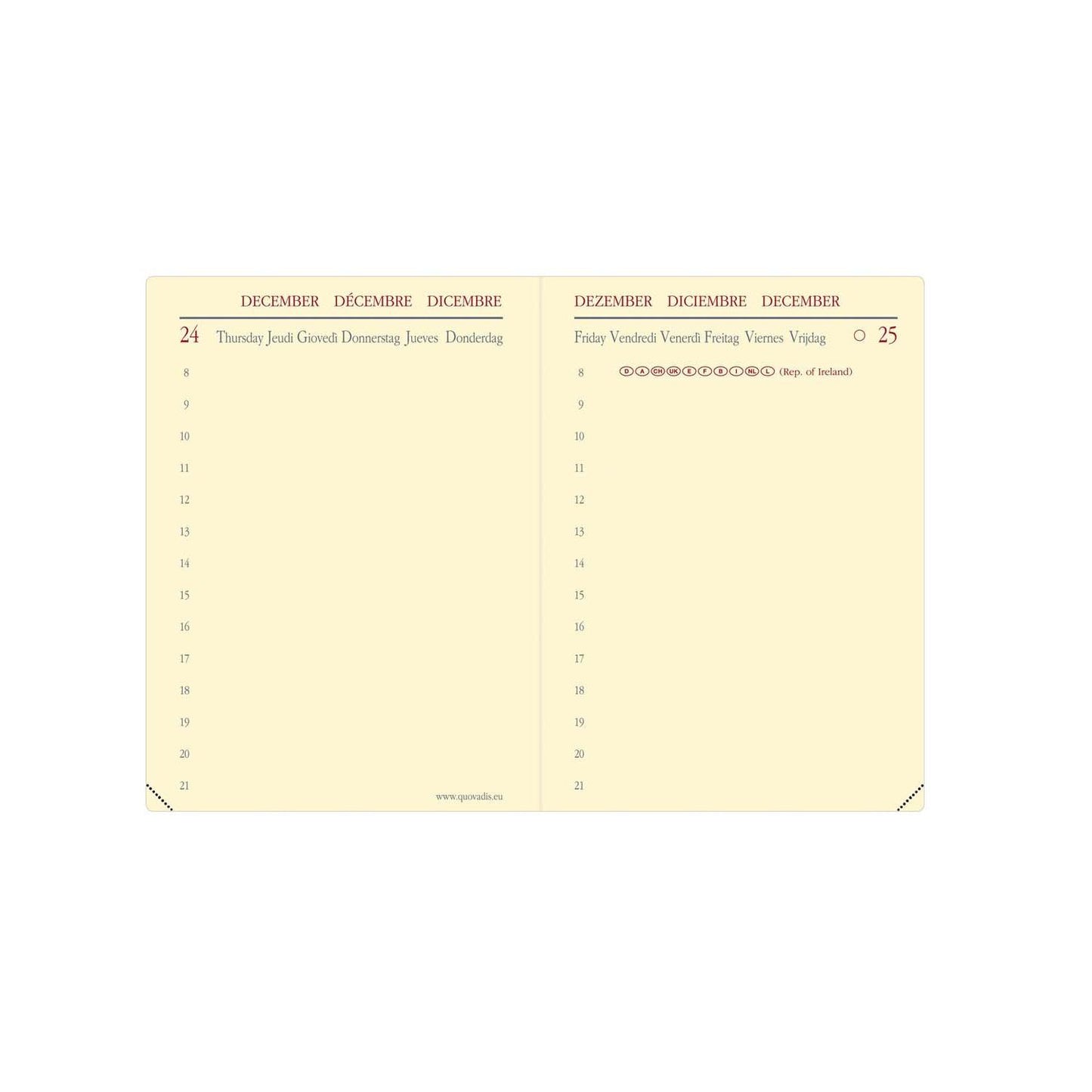 QVD Agenda Miniday Soho-Agenda-Quo Vadis-Papeterie du Dôme