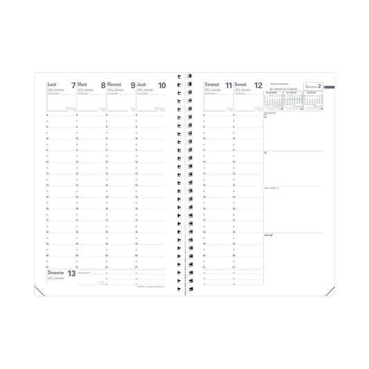 QVD Agenda Ministre S Club-Agenda-Quo Vadis-Papeterie du Dôme