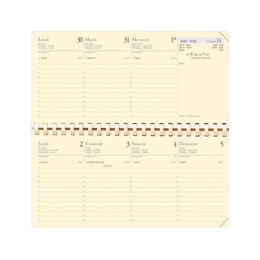 QVD Agenda Planital Soho-Agenda-Quo Vadis-Papeterie du Dôme