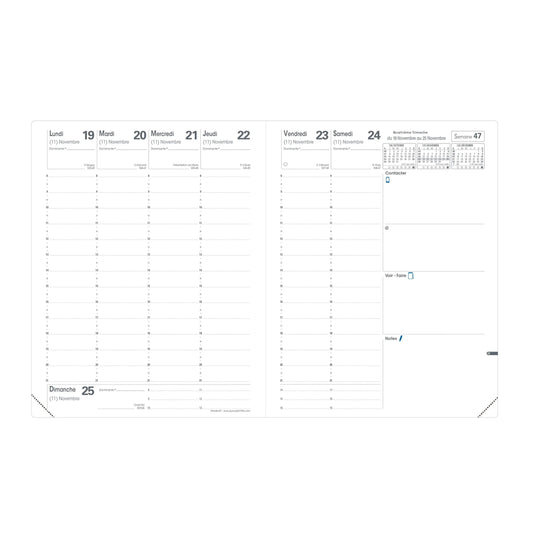 QVD Agenda Président Impala-Agenda-Quo Vadis-Papeterie du Dôme