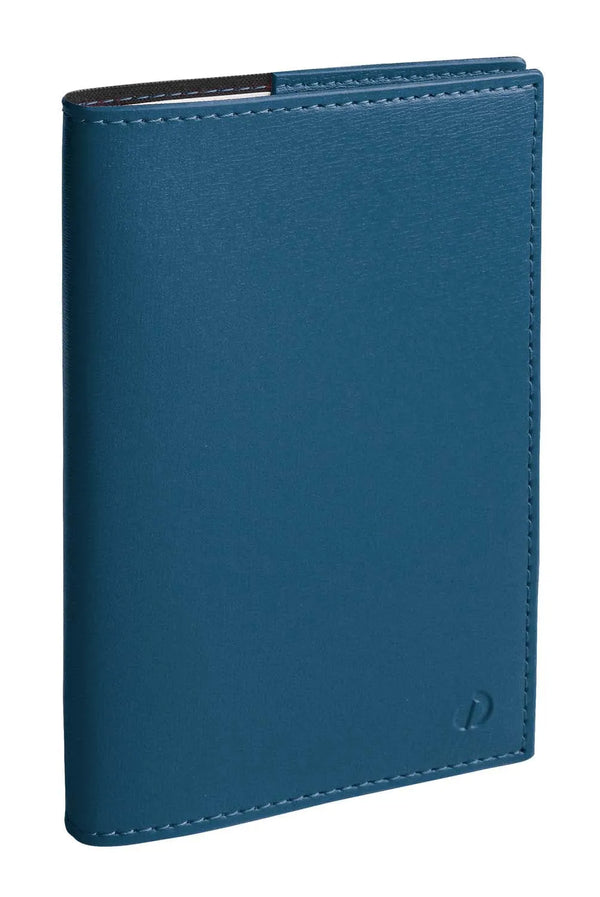 QVD Agenda Président Prestige Soho-Agenda-Quo Vadis-2027-Bleu acier-Papeterie du Dôme
