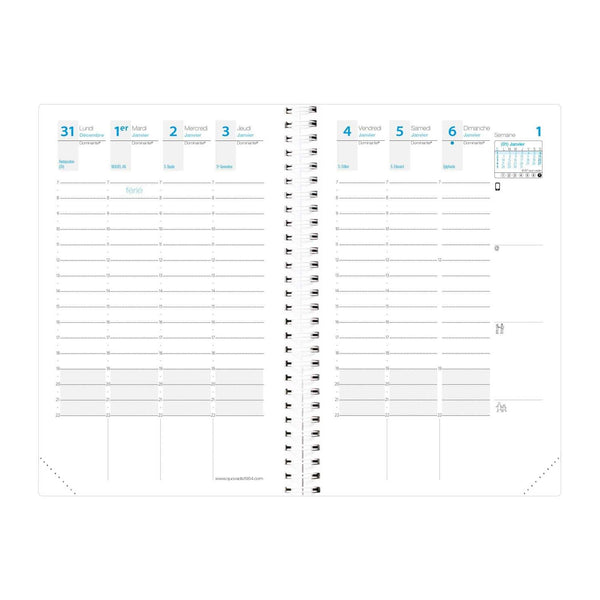 QVD Agenda Time & Life Pocket-Agenda-Quo Vadis-Papeterie du Dôme