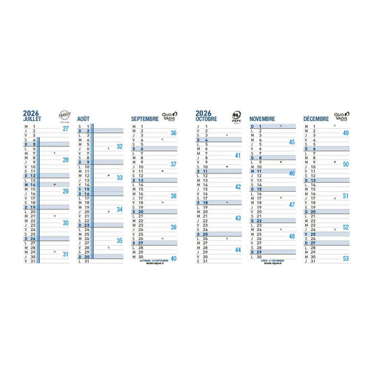 QVD Calendrier Origami 13-Calendrier-Quo Vadis-Papeterie du Dôme
