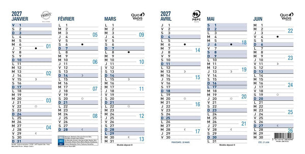 QVD Calendrier Origami 13-Calendrier-Quo Vadis-Papeterie du Dôme