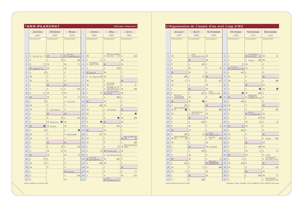 QVD Recharge Agenda Carla prestige-Recharge Agenda-Quo Vadis-Papeterie du Dôme