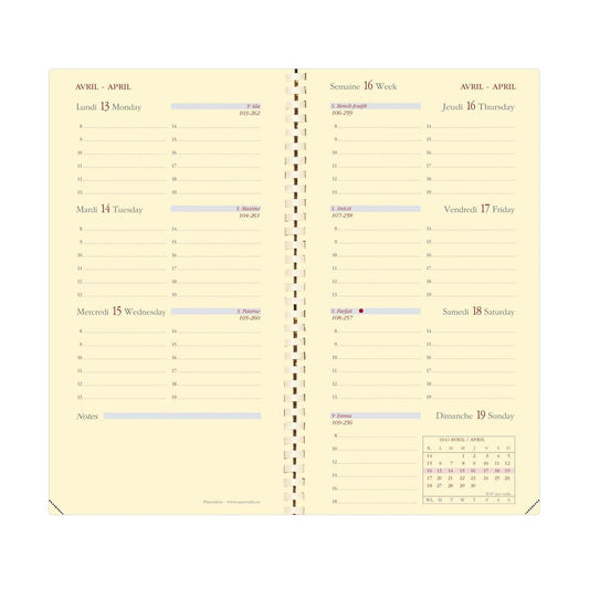 QVD Recharge Agenda Planorizon-Recharge Agenda-Quo Vadis-Papeterie du Dôme