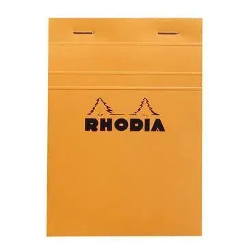 RHD Bloc N°13 80p-Bloc-Rhodia-Orange-5x5-Papeterie du Dôme