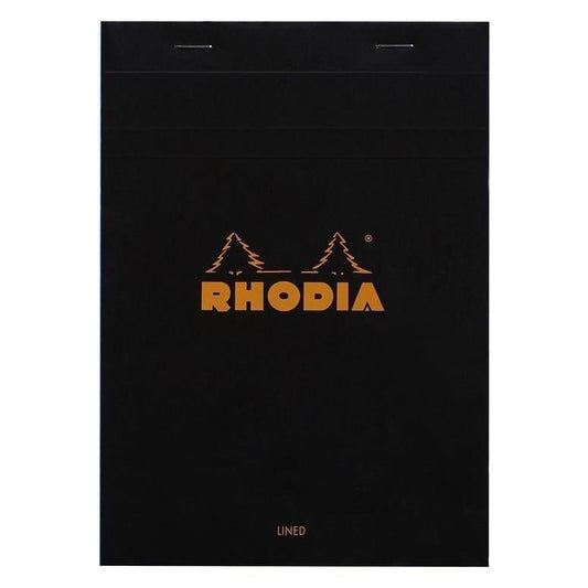 RHD Bloc N°16 A5-Bloc-Rhodia-Noir-Blanc-Papeterie du Dôme