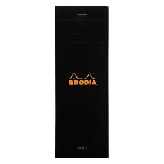 RHD Bloc N°8-Bloc-Rhodia-Noir-Ligné-Papeterie du Dôme