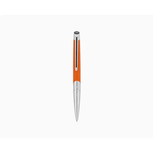 STD Défi Millennium Argenté Orange Stylo Bille-Stylo Bille-S.T. Dupont-Papeterie du Dôme