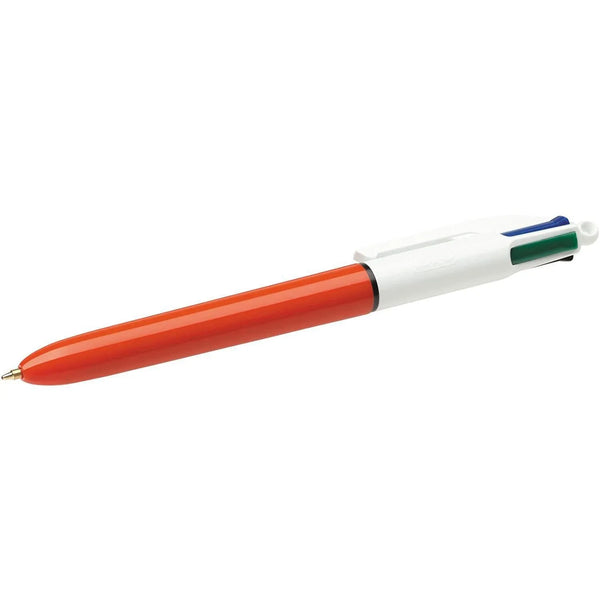 Stylo Bille Bic 4 Couleurs-Stylo Bille-Bic-Orange-Papeterie du Dôme