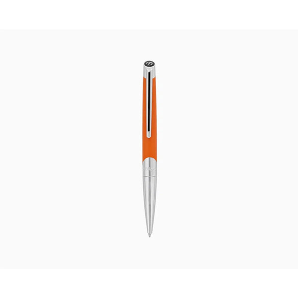 Stylo Bille S.T. Dupont Défi Millennium Argenté Orange-Stylo Bille-S.T. Dupont-Papeterie du Dôme