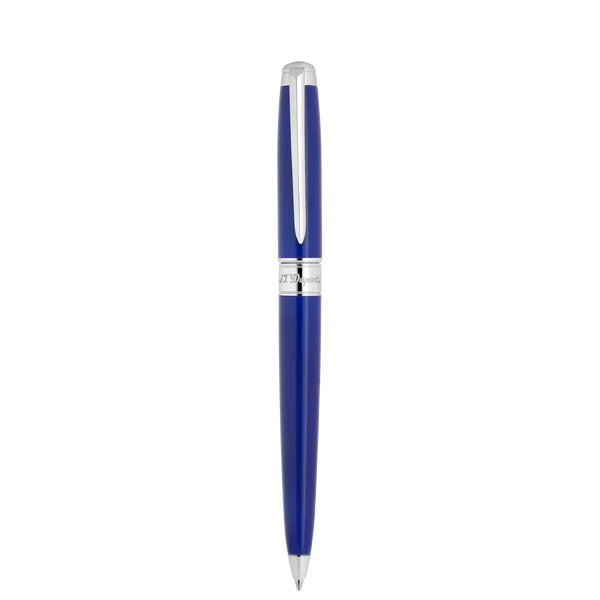 Stylo Bille S.T. Dupont Line D Médium Eternity Bleu-Stylo Bille-S.T. Dupont-Papeterie du Dôme