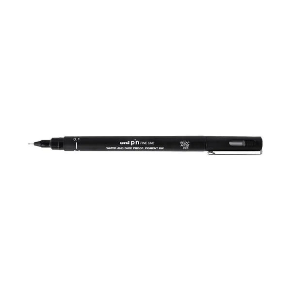 Stylo Feutre Uni-ball UNI Feutre Pin-Stylo Feutre-Uni-ball-0.1 mm-Noir-Papeterie du Dôme