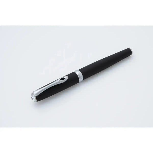 Stylo Plume Diplomat Excellence A2 Lapis Noir Chromé-Stylo Plume-Diplomat-Papeterie du Dôme