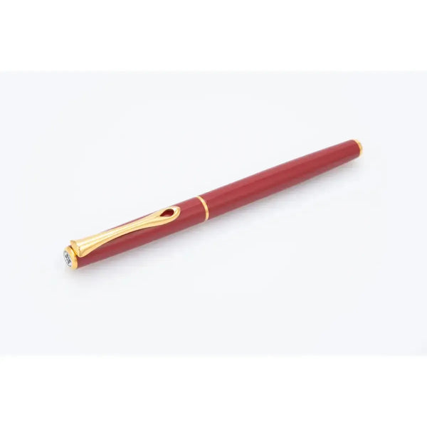 Stylo Plume Diplomat Traveller Dark Red Doré - Rouge-Stylo Plume-Diplomat-Papeterie du Dôme