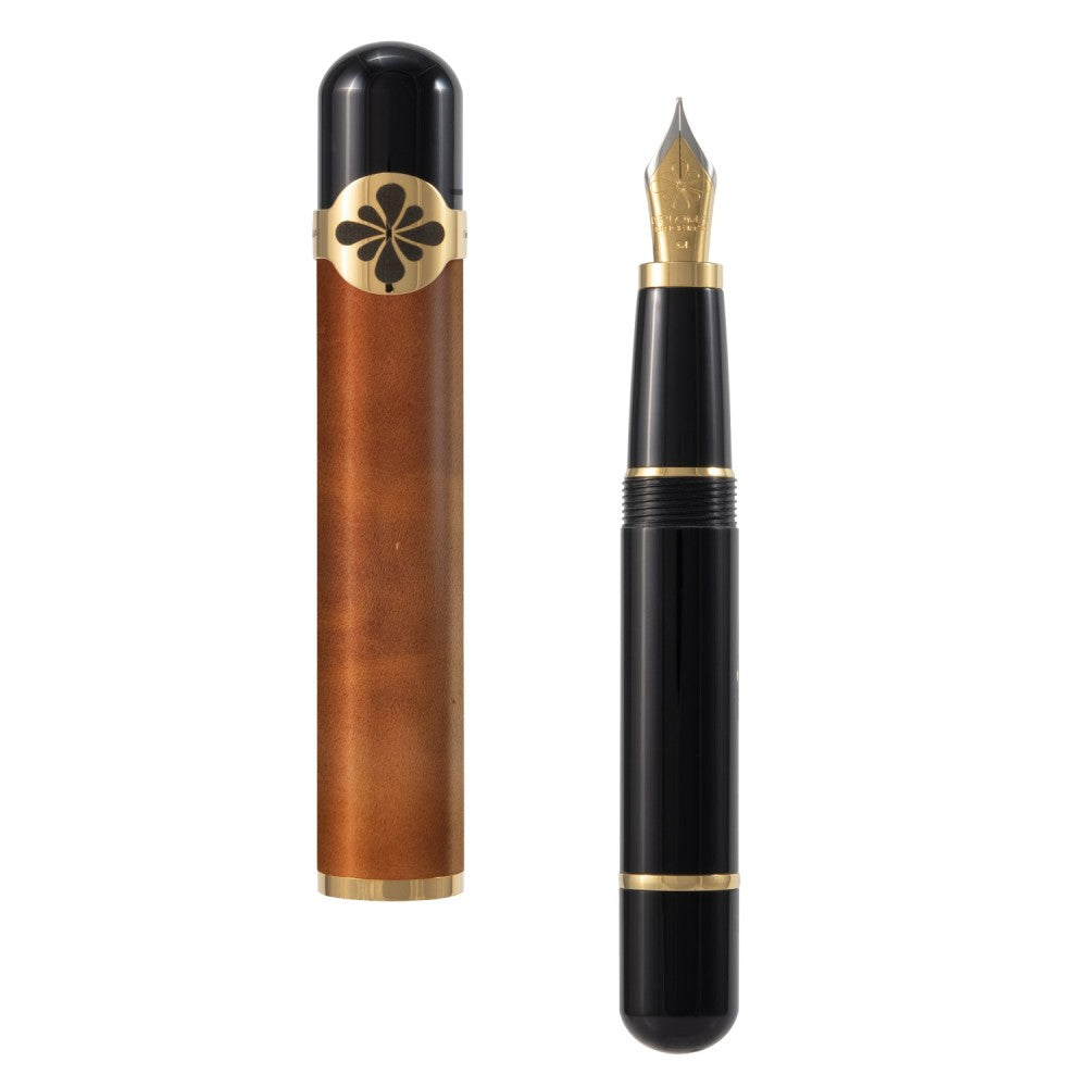 Stylo Plume Diplomat XO Cuir Camel-Stylo Plume-Diplomat-Papeterie du Dôme