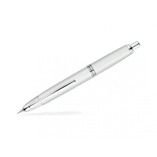 Stylo Plume Pilot Capless Attributs Rhodiés Graphite Blanc-Stylo Plume-Pilot-Papeterie du Dôme