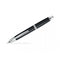PLT Capless Attributes Rhodium Plated Graphite Black Fountain Pen