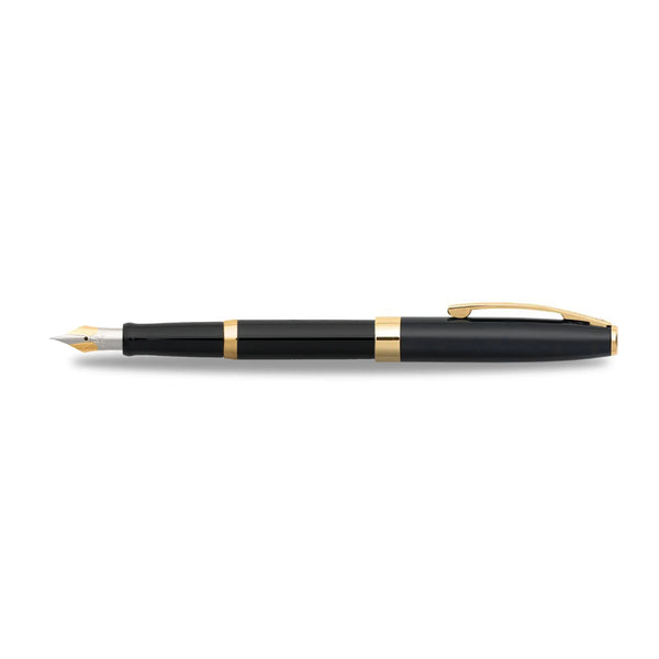 Stylo Plume Sheaffer Sagaris Noir Doré-Stylo Plume-Sheaffer-Papeterie du Dôme