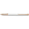 Stylo Roller Caran d'Ache Léman Slim Blanc Or Rose