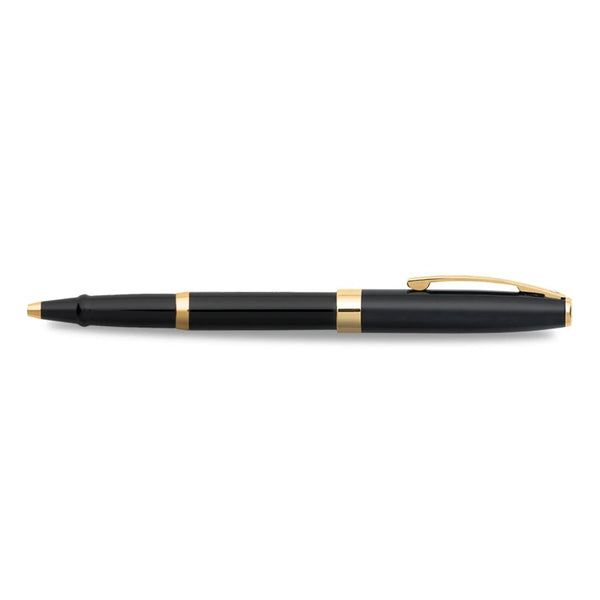 Stylo Roller Sheaffer Sagaris Noir Doré-Stylo Roller-Sheaffer-Papeterie du Dôme