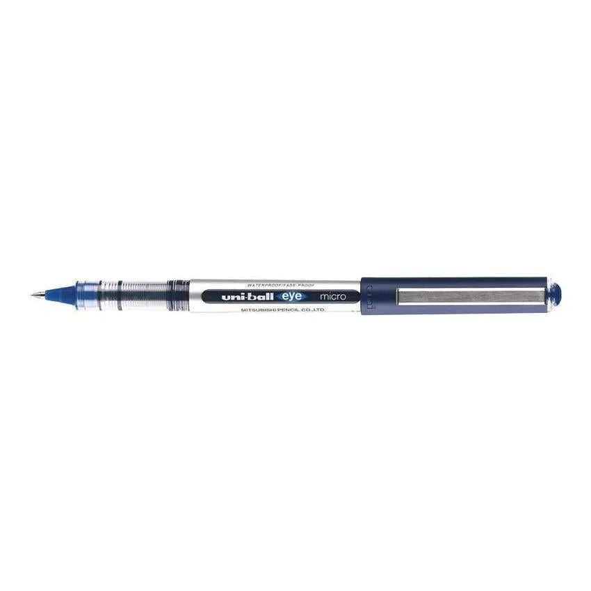 Stylo Roller Uni-ball UNI Roller Eye Micro 0.5mm-Stylo Roller-Uni-ball-Bleu-Papeterie du Dôme