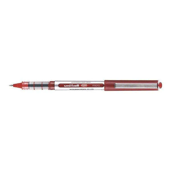 Stylo Roller Uni-ball UNI Roller Eye Micro 0.5mm-Stylo Roller-Uni-ball-Rouge-Papeterie du Dôme