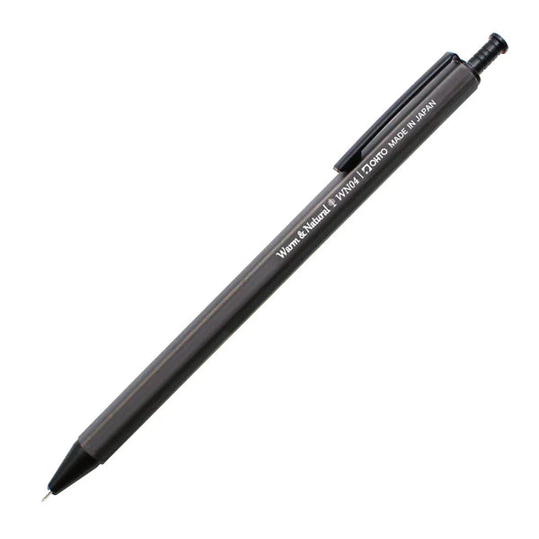 Stylo gel en bois OHTO WN04, 0,4 mm-MARK'S EUROPE-WN04-Noir-Papeterie du Dôme