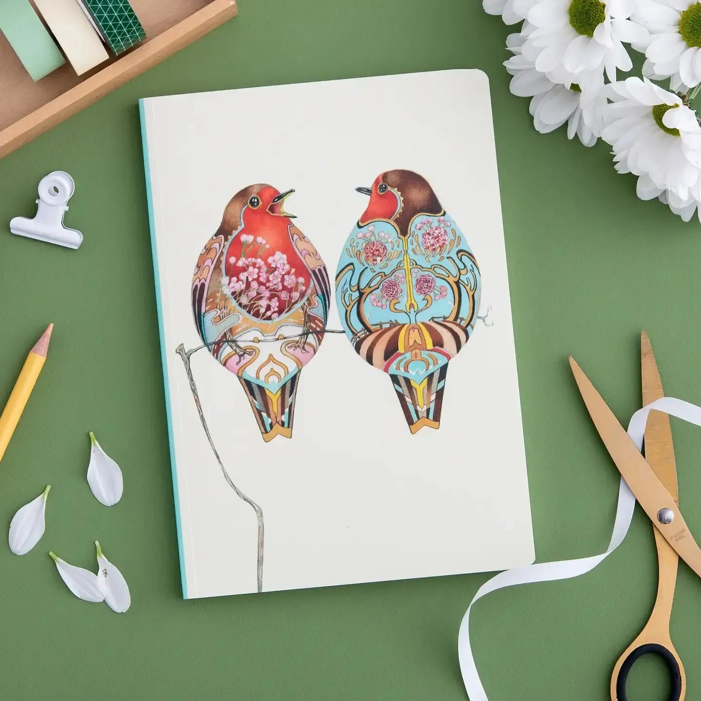TDM Carnet A5-Carnet-The DM Collection-Two Robins-Papeterie du Dôme