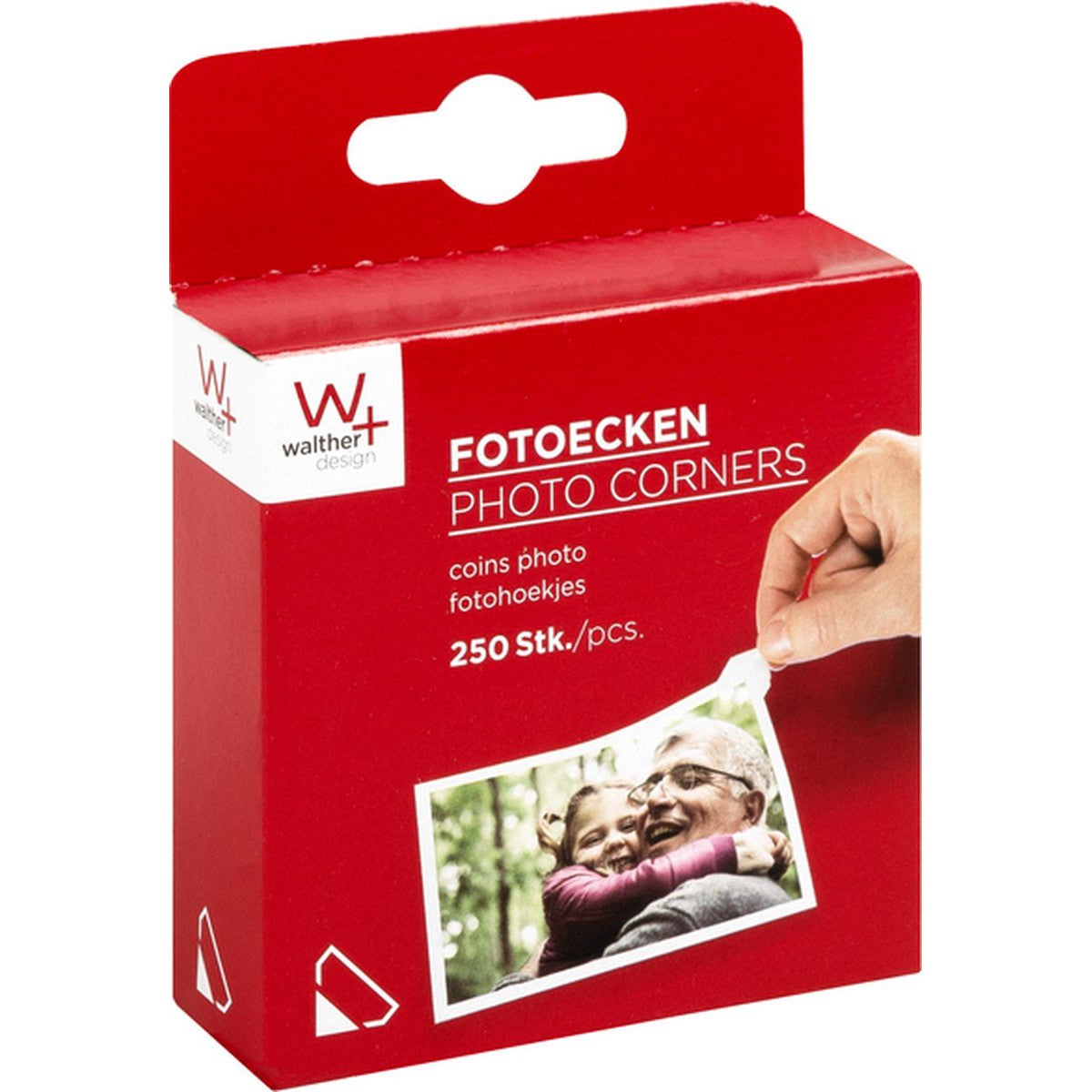 WLT Boîte 250 Coin-Photo-Coin-photo-Walther Design-Papeterie du Dôme
