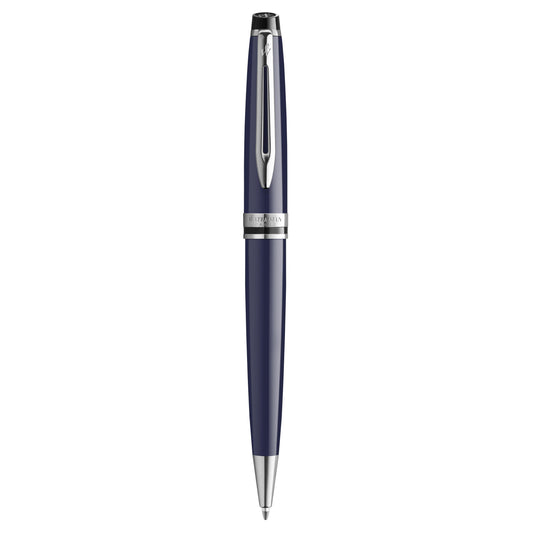 WMN Expert Bleu Chromé Stylo Bille-Stylo Bille-Waterman-Papeterie du Dôme