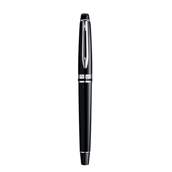 WMN Expert Noir Chromé Stylo Plume-Stylo Plume-Waterman-Papeterie du Dôme