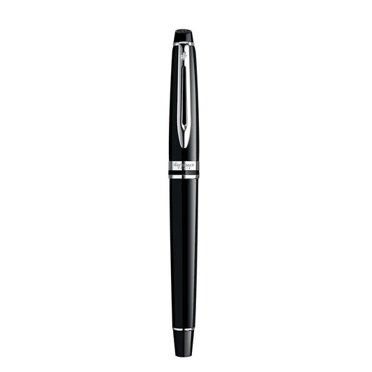 WMN Expert Noir Chromé Stylo Roller-Stylo Roller-Waterman-Papeterie du Dôme