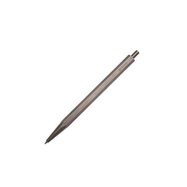 YST Classic Revolve Press Stylo Bille-Stylo Bille-YSTUDIO-Gris étoilé-Papeterie du Dôme