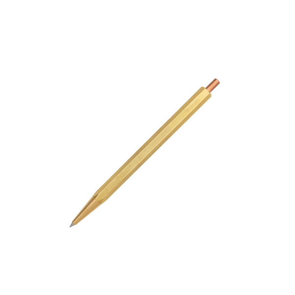 YST Classic Revolve Press Stylo Bille-Stylo Bille-YSTUDIO-Laiton-Papeterie du Dôme