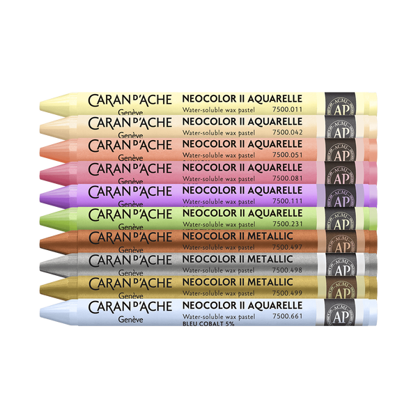 CA Set Couleur Multi-Produits Toile de Jouy-Boîte à Crayons-Caran d'Ache-Papeterie du Dôme