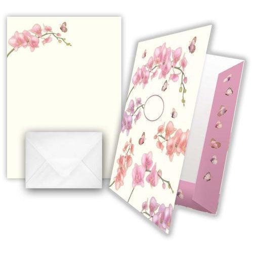 ACT Papier à Lettres-Papier a Lettres-Acte tre-Orchidée-Papeterie du Dôme