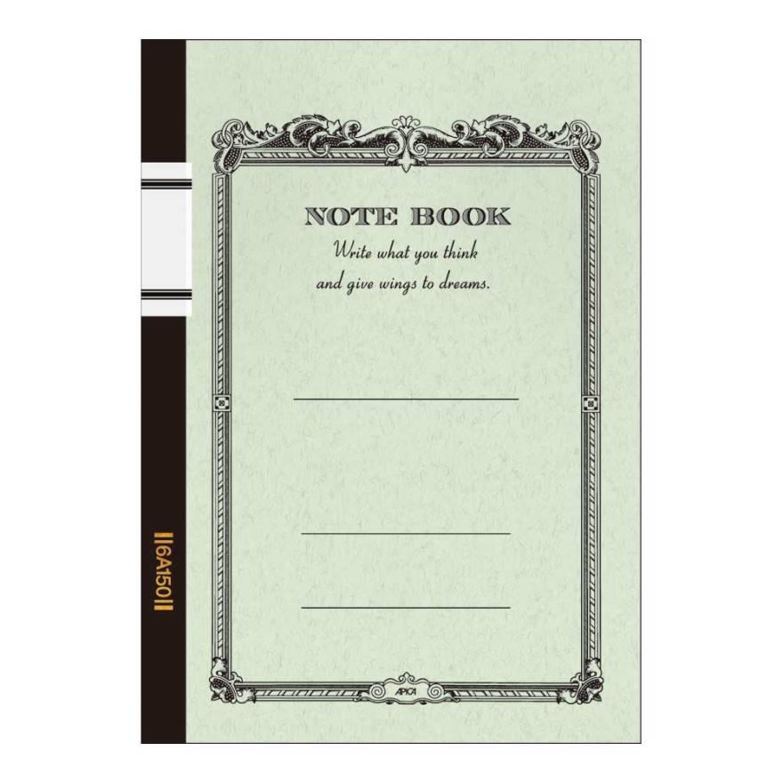Apica Carnet Note Book B5 Épais Ligné-Carnet-Apica-Vert-Papeterie du Dôme