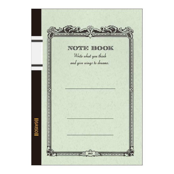 Apica Carnet Note Book B5 Épais Ligné-Carnet-Apica-Vert-Papeterie du Dôme