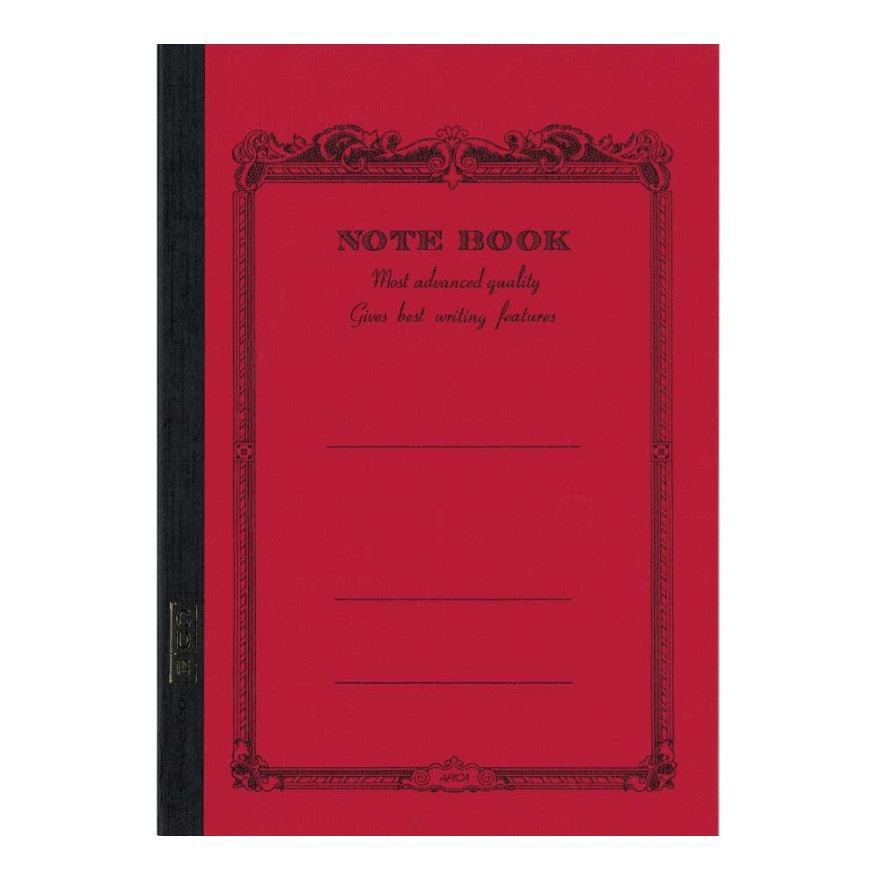 Apica Carnet Note Book B5 Ligné-Carnet-Apica-Rouge-Papeterie du Dôme