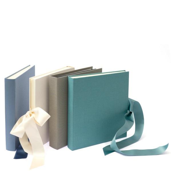 BDK Fancy Album Photo-Album Photo-Bindewerk-23 x 24.5 cm-Bleu Nuit-Papeterie du Dôme