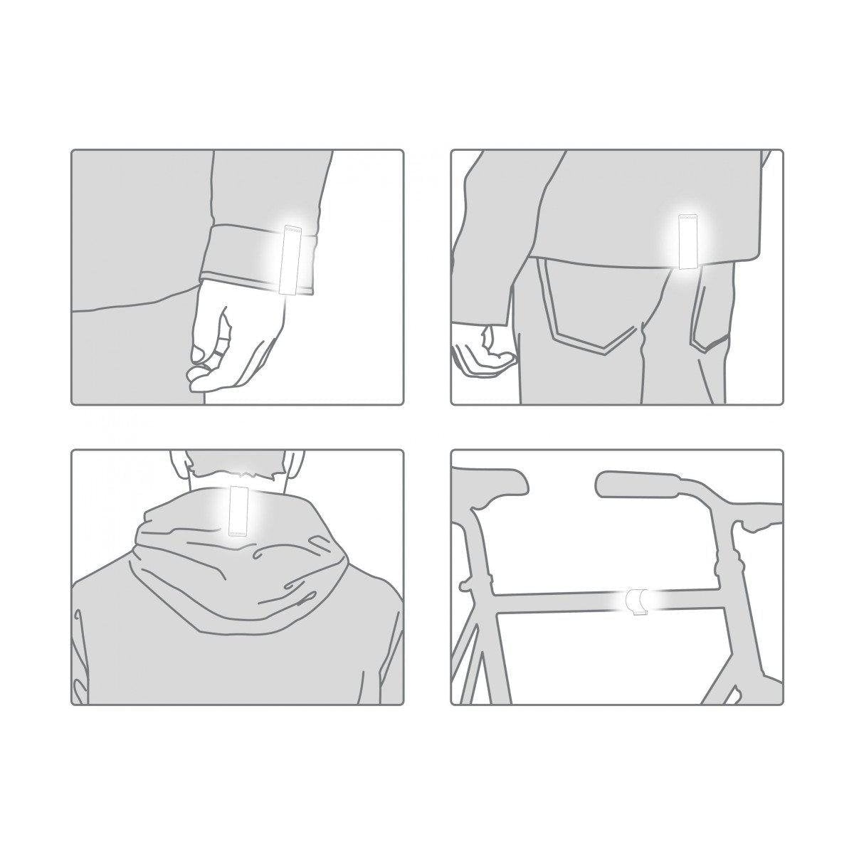 BKMN Clip Réflecteur-Réflecteur-Bookman-Papeterie du Dôme