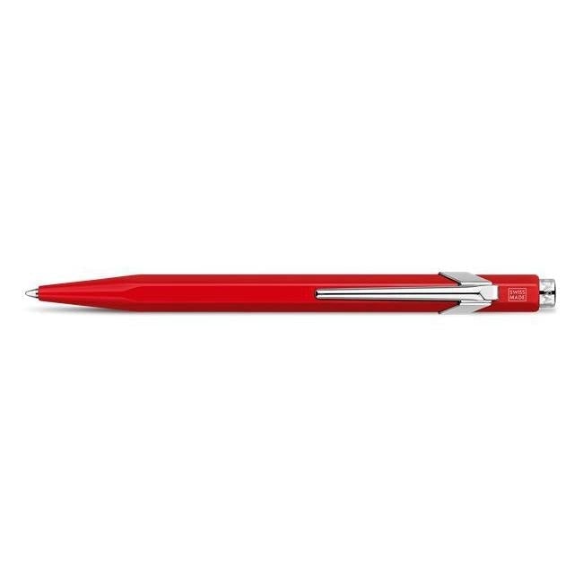 CA 849 Classic Line Stylo Bille-Stylo Bille-Caran d'Ache-Rouge-Papeterie du Dôme