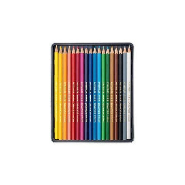 CA Boîte de 18 Crayons Swisscolor Aquarellable-Boîte à Crayons-Caran d'Ache-Papeterie du Dôme